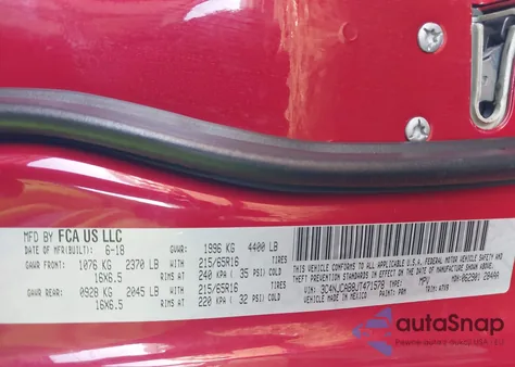 2018 Jeep Compass Sport from USA, damaged, VIN 3C4NJCAB8JT471578